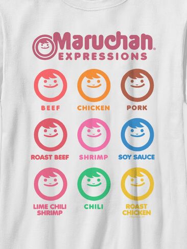 تيشيرت برسومات Maruchan Expressions من Old Navy للأولاد - أبيض in Saudi Arabia