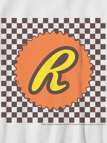 Old Navy Reeses Checker Logo Graphic T-Shirt for Boys - WHITE in Saudi Arabia
