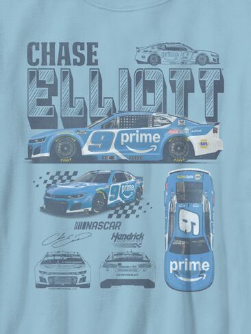Old Navy Chase Elliot Hendrick Motorsports Diagram Graphic T-Shirt for Boys - LIGHT BLUE in Saudi Arabia
