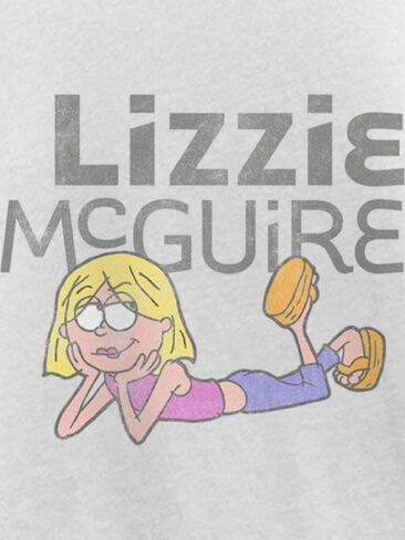 تي شيرت برسومات شعار Old Navy Lizzy McGuire Toon - أبيض in Saudi Arabia