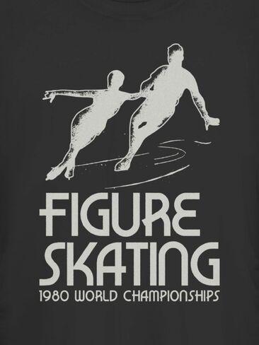 Old Navy Figure Skating  Short Sleeve Graphic T-Shirt - BLACK in Saudi Arabia