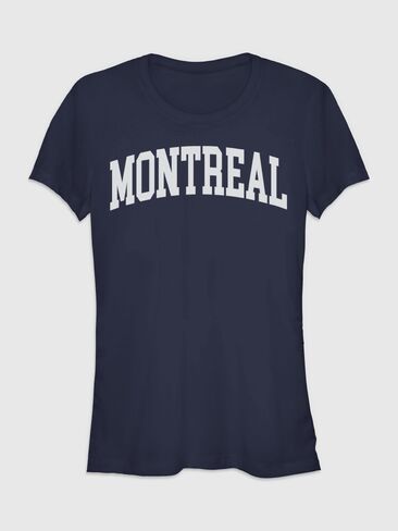 Old Navy Montreal Collegiate Short Sleeve Graphic T-Shirt - NAVY in Saudi Arabia