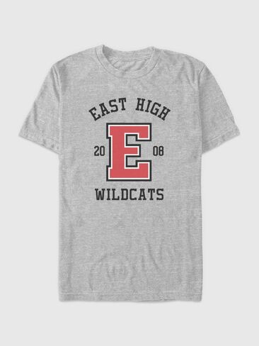 تي شيرت Old Navy High School Musical Wildcats Graphic - رمادي رياضي in Kuwait