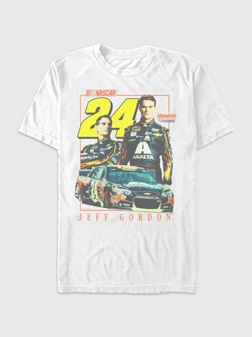 Old Navy Jeff Gordon Hendrick Motorsports Graphic T-Shirt - WHITE in Saudi Arabia
