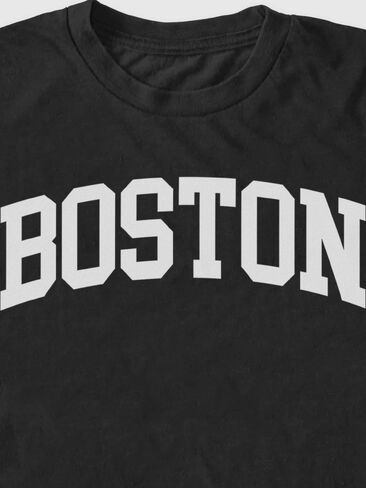 تي شيرت برسومات Old Navy Boston Collegiate - أسود in Saudi Arabia