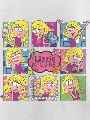 تي شيرت Old Navy Lizzy McGuire متعدد الجرافيك - أبيض in Kuwait