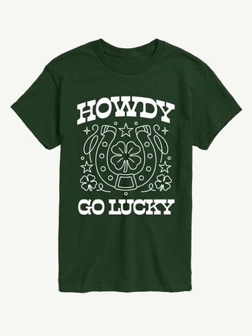 Old Navy Howdy Go Lucky Short Sleeve Graphic T-Shirt - FOREST GREEN in Saudi Arabia