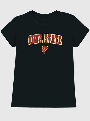 Old Navy Iowa State University Arch Logo Black Graphic T-Shirt for Women - BLACK in Saudi Arabia