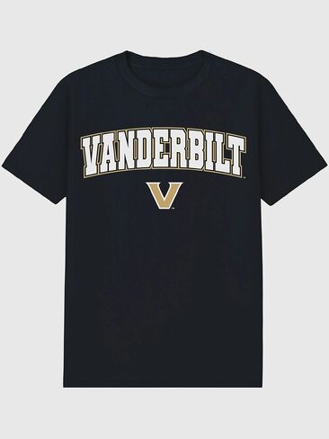 Old Navy Vanderbilt University Arch Logo Graphic T-Shirt for Men - BLACK in Saudi Arabia