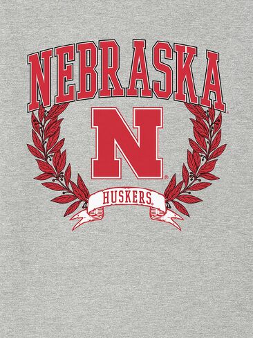 تي شيرت مطبوع عليه Old Navy University of Nebraska Laurels للرجال - رياضي هيذر in Kuwait