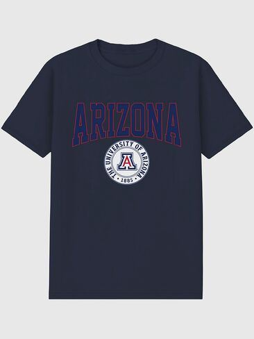 Old Navy University of Arizona Collegiate Seal Dark Graphic T-Shirt for Men - NAVY in Saudi Arabia
