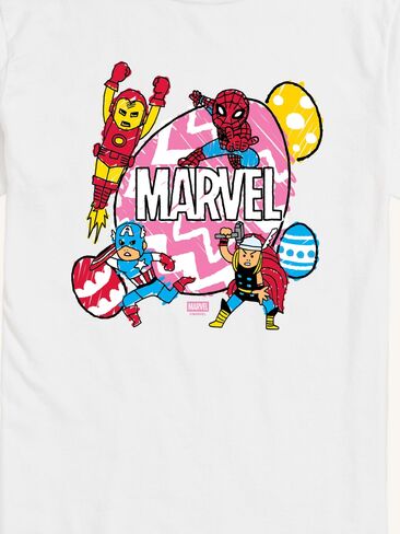 Old Navy Marvel Easter Short Sleeve Graphic T-Shirt - WHITE in Saudi Arabia