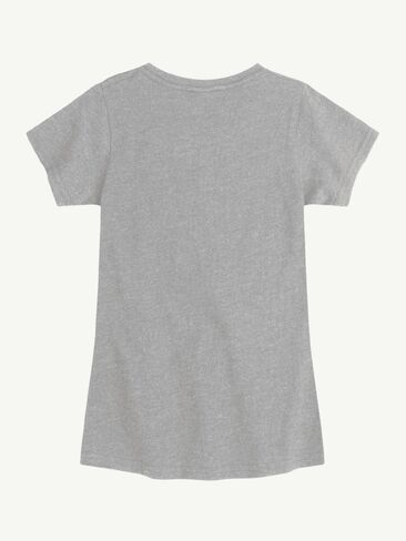 Old Navy Keep Clean Keep Green Short Sleeve Graphic T-Shirt For Girls - HEATHER GRAY in Saudi Arabia