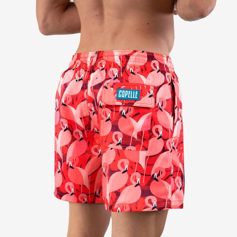 Capelle Miami Flamingo Tide - Men's Matching Resort Set | Short + 2 Shirts in Saudi Arabia