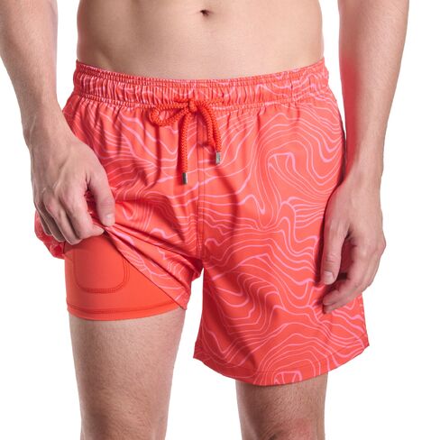 Capelle Miami Sunset Heat - Men's Matching Resort Set | Short + 2 Shirts in Saudi Arabia
