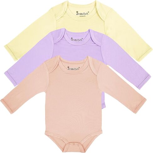 Jimonda Baby Bodysuit Long Sleeve Infant Romper Unisex Boy Girl Newborn Clothes One-Piece Spring Summer Fall in Saudi Arabia