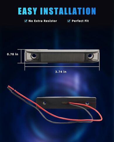 مصابيح علامة جانبية أمامية لـ Je-ep Wrangler TJ JK & JL، [ترقية حديثة حديثًا] [تصميم Can-bus] للسائق الأيسر والجانب الأيمن للراكب عدسة مدخنة مصابيح إشارة الانعطاف LED كهرمانية، قطعتان in Saudi Arabia