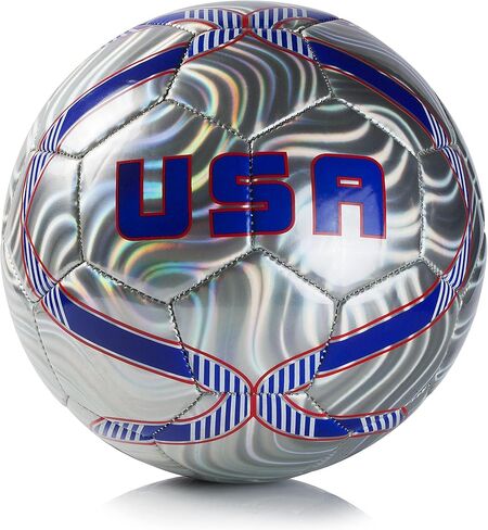 كرة القدم Western Star Game and Match USA Mexico - مقاس 4 وحجم 5 - هيكل سميك من 4 طبقات - أداء - مثالية لتدريب الشباب والألعاب للأطفال من عمر 8 إلى 12 مراهقًا من عمر 13 إلى 16 عامًا in Kuwait