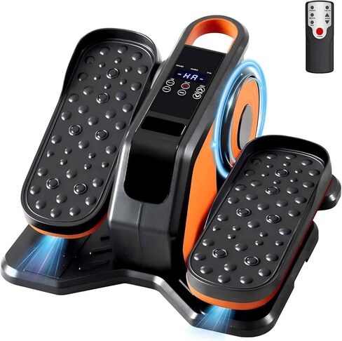 NEWBULIG Under Desk Elliptical Machine, Ellipse Leg Exerciser As Seen On TV with Remote Control, 12 Adjustable Speeds in Saudi Arabia