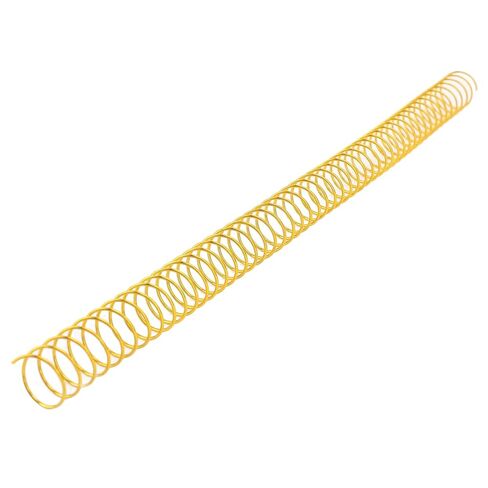 100Pcs Iron Spiral Binding Coils 4:1 Ratio 115 Sheet Capacity A4 Paper Rings Wire Combs Spines (Silver) in Kuwait