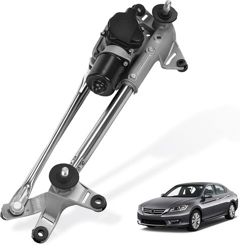 Front Windshield Wiper Motor & Linkage Assembly, Module Kit Compatible with Dodge Ram 1500 2005–2008, Ram 2500 2005–2009, Ram 3500 2005–2010, Ram 4500 & 5500, Direct Replacement 55077098AL in Saudi Arabia