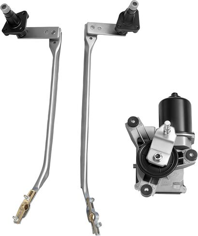 Front Windshield Wiper Motor & Linkage Assembly, Module Kit Compatible with Dodge Ram 1500 2005–2008, Ram 2500 2005–2009, Ram 3500 2005–2010, Ram 4500 & 5500, Direct Replacement 55077098AL in Saudi Arabia