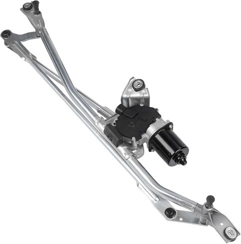 Front Windshield Wiper Motor & Linkage Assembly, Module Kit Compatible with Dodge Ram 1500 2005–2008, Ram 2500 2005–2009, Ram 3500 2005–2010, Ram 4500 & 5500, Direct Replacement 55077098AL in Saudi Arabia