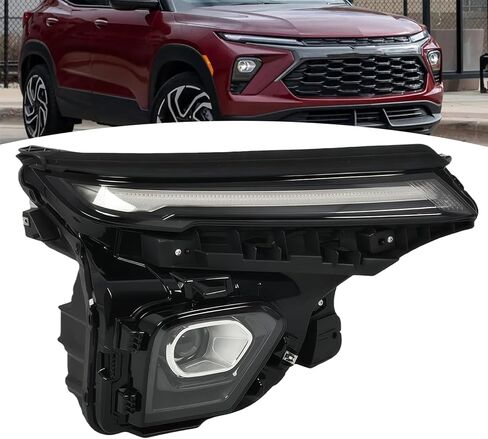 Driver Side Headlight Assembly Compatible with Trailblazer 2024-2025 w/DRL Front Projector Headlamp Left Light 42889647 in Saudi Arabia