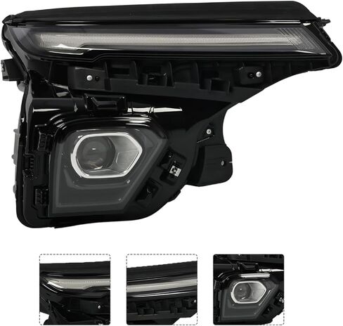Driver Side Headlight Assembly Compatible with Trailblazer 2024-2025 w/DRL Front Projector Headlamp Left Light 42889647 in Saudi Arabia