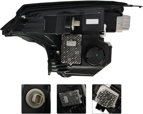 Driver Side Headlight Assembly Compatible with Trailblazer 2024-2025 w/DRL Front Projector Headlamp Left Light 42889647 in Saudi Arabia