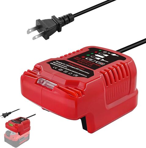 for Milwaukee Car Charger for M18 18V Battery - Fast Cigarette Charger for Milwaukee Batteries in Saudi Arabia