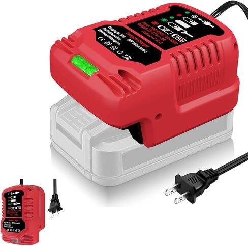 for Milwaukee Car Charger for M18 18V Battery - Fast Cigarette Charger for Milwaukee Batteries in Saudi Arabia