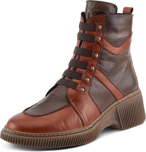 Spring Step Women's ADDITA Booties with Elastic Laces, Rivet Detail, and Comfortable Fit in Saudi Arabia