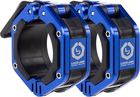 Lock-Jaw FLEX Quick Release Aluminum Barbell Collar with MAGNET (Gold) in Kuwait
