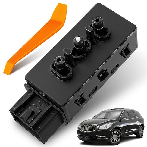 تعديل مفتاح مقعد الطاقة من جانب الراكب الأيمن مناسب لسيارة Chevy Avalanche Silverado Suburban Tahoe 2007-2013، GMC Yukon Sierra، Cadillac Escalade & Buick Hummer H2، استبدل 12451498، 25974715 in Kuwait