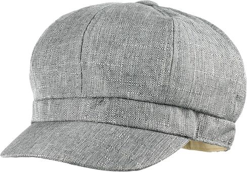 Women Cotton Blend Newsboy Cap Cabbie Paperboy Painter Visor Hat in Saudi Arabia