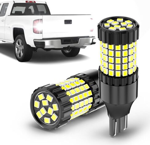 921 912 مصابيح كهربائية احتياطية عكسية LED لـ Ram 1500 2500 3500 (2009 2010 2011 2012 2013 2014 2015 2016 2017 2018) & Ram 1500 Classic (2019 2020 2021 2022 2023) 2024)، سطوع 500% 6000 كلفن أبيض، قطعتان in Kuwait