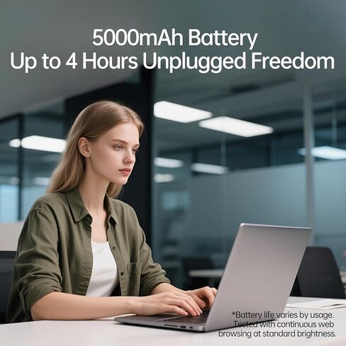 2025 Newest 15.6'' Laptop Windows 11, 16GB RAM 512GB PCIe SSD, Intel N5095 Processor(Max 2.9 GHz), 1080P Full HD Display, Backlit Keyboard, Fingerprint, Webcam, HDMI Type-A, WiFi, BT 4.2 in Saudi Arabia