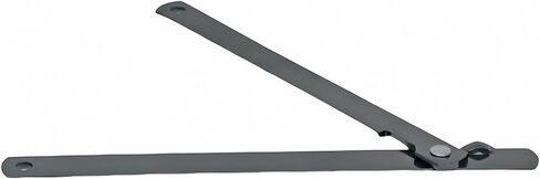 FixtureDisplays® 2PK مفصل زنبركي أسود للوحة ساندويتش الرصيف الخشبية ذات الإطار A، مفصل الإيقاف 18231-BLACK-2PK-NPF in Saudi Arabia
