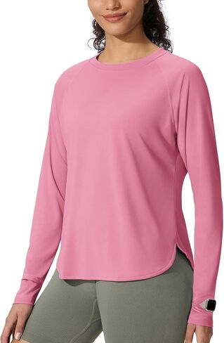 Women's Sun Shirts UPF 50+ Long Sleeve Uv Protection Shirts Lightweight Quick Dry SPF Clothing Outdoor Hiking Tops in Saudi Arabia