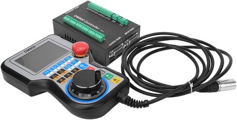 DM800 مقبض وحدة التحكم في الحركة لوحة التحكم CNC وحدة التحكم في الماكينة نظام CNC الصناعي مع شاشة TFT مقاس 3.8 بوصة مدمجة في MPG لآلات CNC ذات 3 محاور و4 محاور و5 محاور (5 محاور) in Saudi Arabia