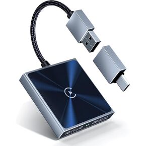 محول CarPlay اللاسلكي لهواتف iPhone، دونجل صغير جدًا 2 في 1 لجهاز Apple iOS10+، تحويل سلكي إلى CarPlay لاسلكي، اتصال فوري، مناسب للسيارات مع CarPlay مدمج، أسود in Kuwait