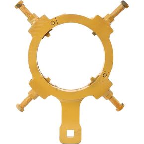 Hydraulic Cylinder Spanner Wrench, 3-Jaw Adjustable Gland Nut Wrench 130mm-170mm, Heavy Duty Alloy Steel Excavator Tool for Hydraulic Machinery, Forklift, Loader, Crane Repair in Saudi Arabia