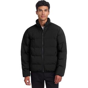 Unisex Puffy Jacket | Water Resistant Winter Jacket for Men & Women, High Loft Insulation, Elastic Cuffs & Hem in Kuwait