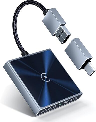 محول CarPlay اللاسلكي لهواتف iPhone، دونجل صغير جدًا 2 في 1 لجهاز Apple iOS10+، تحويل سلكي إلى CarPlay لاسلكي، اتصال فوري، مناسب للسيارات مع CarPlay مدمج، أسود in Kuwait