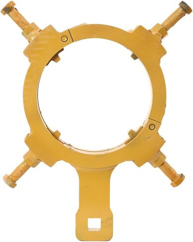 Hydraulic Cylinder Spanner Wrench, 3-Jaw Adjustable Gland Nut Wrench 130mm-170mm, Heavy Duty Alloy Steel Excavator Tool for Hydraulic Machinery, Forklift, Loader, Crane Repair in Saudi Arabia