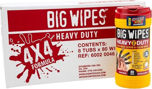 Big Wipes Power Spray Heavy Duty Cleaning Solution for Tough Grime, Garage, Shop, and Professional Jobsite Use - 32 Ounces (1 Pack) in Saudi Arabia
