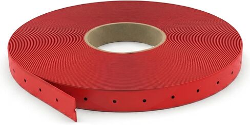 Heavy-Duty Plastic Hanger Strap for Pipes & Ducts - 3/4 Inch x 50ft Roll - Versatile, Strong Support Strap for HVAC & Plumbing Needs. (Grey) in Saudi Arabia