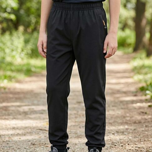 Boys Hiking Pants Athletic Pants for Stretch Joggers for Lightweight Breathable Outdoor Active Wear in Saudi Arabia