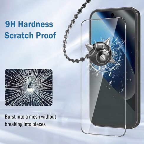 عبوتان + 2 واقي شاشة لهاتف Samsung Galaxy S24 FE مع واقي عدسة الكاميرا، تغطية كاملة لفيلم زجاج مقوى 9H، مقاوم للخدش عالي الدقة، خالٍ من الفقاعات لواقي شاشة Galaxy S24 FE in Saudi Arabia